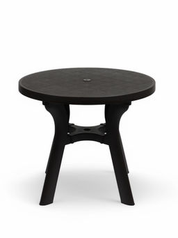 Стол круглый «Атлант», 90×90×76.5 см, коричневый