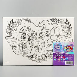 Картина по номерам для детей My Little Pony, 20?30 см
