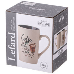 КРУЖКА COFFEE IS ALWAYS A GOOD IDEA 385 МЛ - Lefard фото 2