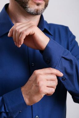 Мужская рубашка 122-с-09 - Nicolo angi фото 6