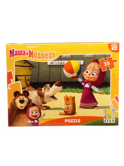 Пазл 35 эл. "Маша и Медведь. Лесные истории" 91477