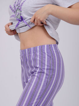 Пижама "Лаванда 2" брюки, трикотаж