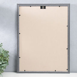 Фоторамка для фото 30×40 см «Офисная», пластик, белый, (стекло)