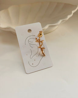 Серьги - кафф