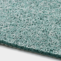 Коврик придверный SAVANNA, грязезащитный, 45×75 см, бирюзовый