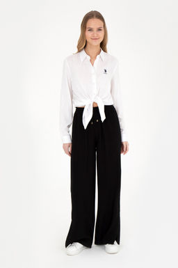 Женские черные брюки из плотной ткани - U.s. polo assn фото 10