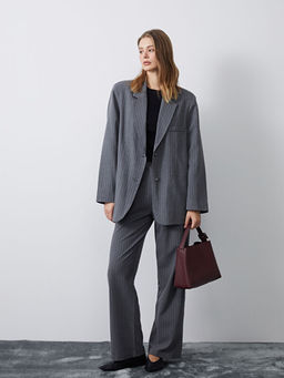 ?izgili Kad?n Blazer Ceket