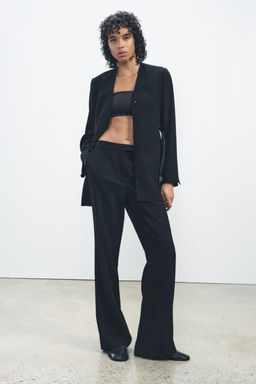 ZW COLLECTION STRAIGHT-FIT TROUSERS - Zara фото 3