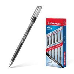 Цена за 12 шт. Ручка гелевая ErichKrause G-Ice Stick Original 0.5, цвет чернил черный (в коробке по 12 шт.)