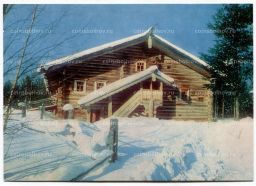 Открытка Архангельский музей деревянного зодчества и народного искусства