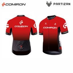 Веломайка/джерси красная спина и грудь / CM-001 Размер M /уп 1/ - Галеонтрейд фото 2
