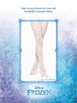 CONTE Колготки с рисунками Disney Frozen 20 и вкладышем-раскраской bianco - Conte elegant фото 3