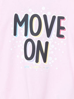 Bisiklet Yaka K?z ?ocuk Ti??rt - Waikiki фото 3