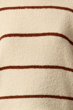 Tas Cizgili Genis Kal?p Dokulu Triko Kazak TWOAW23KZ01863 - Trendyolmilla фото 3