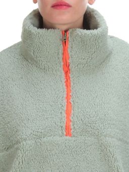 2568 MENTHOL Кофта плюшевая женская Тедди на синтепоне (50 гр. синтепон) - Fashion фото 3