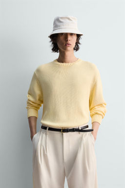 TEXTURED COTTON JUMPER - Zara фото 2