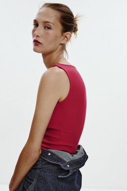 RIBBED TOP - Zara фото 29