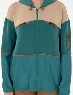 Koyu Ye_il Comfort Fit Sweatshirt