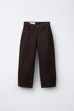 BARREL DENIM TROUSERS