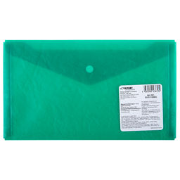 Expert Complete Premier Папка-конверт с кнопкой travel 180 мкм волокно 12 шт. зеленый new ЕС211130003