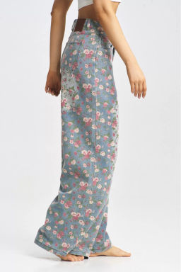 Джинсы Floral Blue - Erist store фото 16