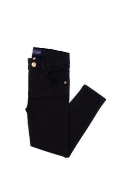 Черные джинсовые брюки для девочек - U.s. polo assn фото 5