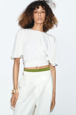 Top de canal? con mangas murci?lago - H&m фото 4
