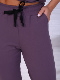 Костюм женский 5-316а (кофейно-серый)