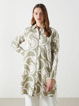 Desenli Kad?n G?mlek Tunik