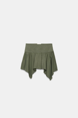 FALDA ASIM?TRICA TACHAS / Verde - Zara фото 5