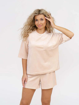 Мягкий костюм из велюра - Барболета фото 3