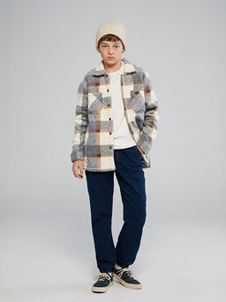 Ekose Erkek ?ocuk G?mlek Ceket