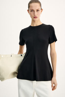 Top interlock con peplum - H&m фото 6