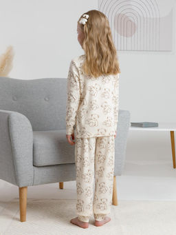 К 1552/айвори,плюшевые мишки пижама дет