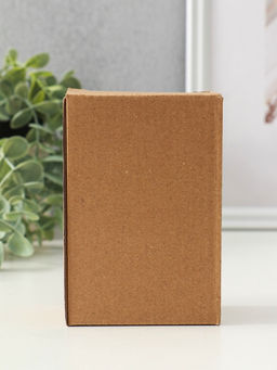 Сувенир песчаник "Буддийский монах с чётками - священные писания" 3х3х5,5 см