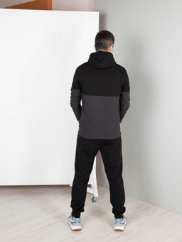 Мужской Спортивный костюм Г015 Черный-Антрацит от Спортсоло