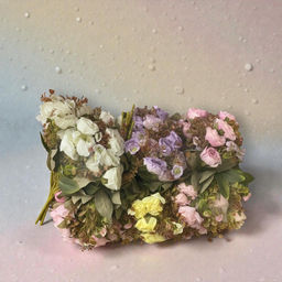 Нежные декоративные розочки, высотой 30см, 5 веточек