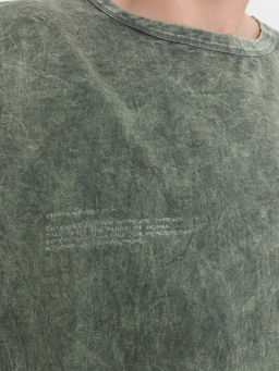 Футболка мужская Mark Formelle серый с принтом из хлопка  фото 6