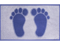 Полотенце махровое 6с104.411ж1 Коврик-ножки(пурпур2) 67х40см