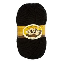 Пряжа ADELIA NELLY 70% шерсть, 30% акрил 5 шт. х 100 г 100 м  5 м