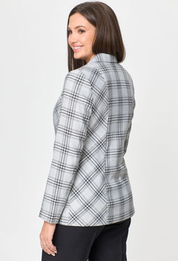 Жакет БелЭльСтиль 203 серо-черный фото 4