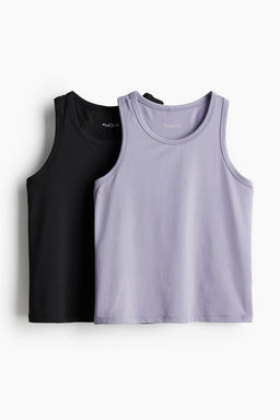Pack de 2 tops de deporte sin mangas en DryMove - H&m фото 5