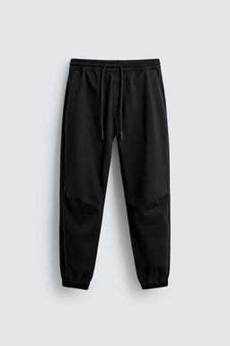 PANTAL?N CINTURA JOGGER SLIM FIT / Negro