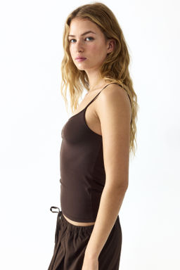 Top de punto con tirantes finos - H&m фото 8