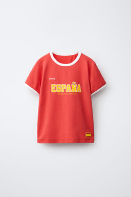 CAMISETA ESTAMPADO ARGENTINA / Rojo