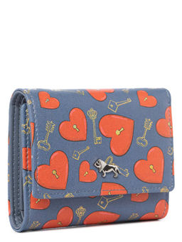 Кошелек Labbra L137-89002 multicolor-l.blue  фото 3
