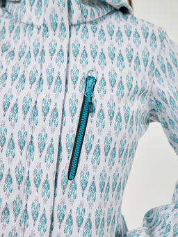 Женская куртка Azimuth 8169_41 Белый  фото 18