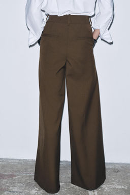 ZW COLLECTION HIGH-WAIST TROUSERS