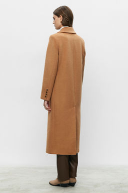 Пальто прямое двубортное - Mollis фото 5