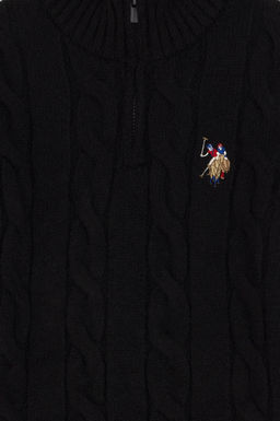 Черный свитер для мальчика Неожиданная скидка в корзине - U.s. polo assn фото 3